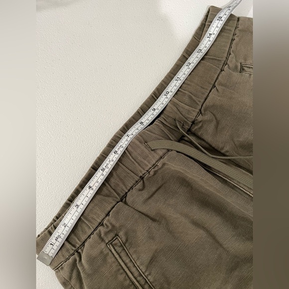 ARMANI EXCHANGE Military green pants with 5 pockets, spring-summer, size 32 - Picture 5 of 7